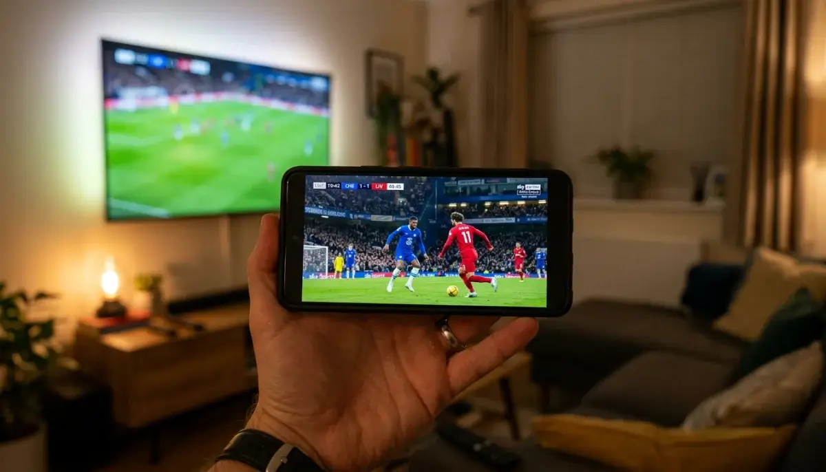 Mobilní sázení na fotbal - aplikace a funkce